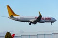 Pegasus Airlines Boeing 737-800 Royalty Free Stock Photo