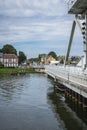 The Pegasus Bridge at Benouville, Normandy France