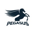 Pegasus mascot logo for your business, vector illustration