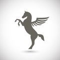 Pegasus mythical winged horse