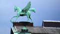 Pegasus on rooftop of concert house Gendarmen