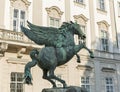 Pegasus sculpture in the Mirabell Gardens, Salzburg. Royalty Free Stock Photo