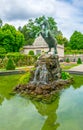 Pegasus sculpture in the Mirabell Gardens, Salzburg...IMAGE