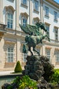 Pegasus statue at Mirabell in Salzburg