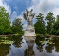 Pegasus statue and pool in Brookgreen Gardens