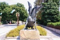 Pegasus statue (Town of Silistra), Bulgaria