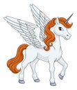 Pegasus Unicorn Wings Horn Horse Animal Cartoon