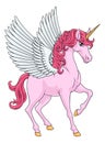 Pegasus Unicorn Wings Horn Horse Animal Cartoon