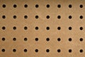 Pegboard background