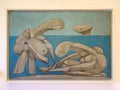 Peggy Guggenheim collection, On the Beach by Pablo Picasso, in Venice, Italy