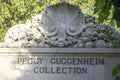 The Peggy Guggenheim museum on the Grand Canal, City of Venice. Royalty Free Stock Photo