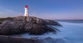 Peggy`s Cove Lighthouse long exposure