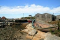 Peggy`s Cove Nova Scotia Aged Boat