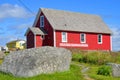 Typical fisherman school in Peggy`s Cove