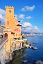 Pegli, genoa, italy Royalty Free Stock Photo