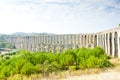 Pegoes Aqueduct, Estremadura, Portugal Royalty Free Stock Photo