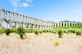 Pegoes Aqueduct, Estremadura, Portugal Royalty Free Stock Photo