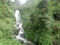 The Peguche Waterfall, Otavalo Ecuador Royalty Free Stock Photo