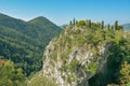 Peille, one of the most beautiful hilltop villages on the CÃÂ´te d`Azur Royalty Free Stock Photo