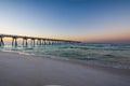 Peir at Panama City Beach, Florida at Sunrise Royalty Free Stock Photo