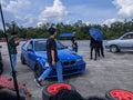 Pekanbaru, Indonesia - 05-28-2023: BMW E36 on the parking lot. Editorial photo.