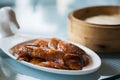 Peking roast duck meat skin with pancakes