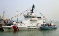 The Malaysian Maritime Enforcement Agency vessel display during the 85th