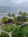 Pelabuhan Ratu Beach in West Java Profince, Indonesia Royalty Free Stock Photo