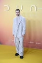 Pelayo Diaz posing at the photocall during the premiere of Dune Part 2 in Madrid Spain