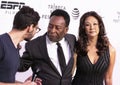 Pele and Marcia Aoki in New York City