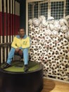 Pele wax statue