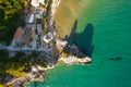 Pelekas Kontogialos beach. Corfu, Greece