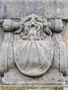 Peles Castle - different details - Romania - statue Royalty Free Stock Photo