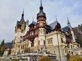 Peles Castle Romania Royalty Free Stock Photo