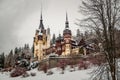 Peles Castle Royalty Free Stock Photo