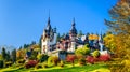 Peles Castle, Sinaia, Romania Royalty Free Stock Photo