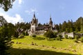 Peles castle, Sinaia, Romania. Best resolution for printing.