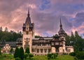 Peles Castle, Romania Royalty Free Stock Photo