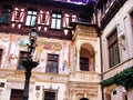 Peles Castle. Sinai. Romania. Royalty Free Stock Photo