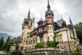 Pelesh castle, Romania Royalty Free Stock Photo