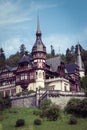 Pelesh castle. Romania Royalty Free Stock Photo