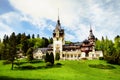 Pelesh Castle, Romania Royalty Free Stock Photo