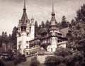 Pelesh castle. Romania Royalty Free Stock Photo
