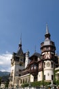 Pelesh Palace in Sinaia Royalty Free Stock Photo