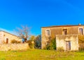 In Peleta village in Greece Royalty Free Stock Photo