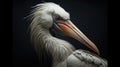 Pelican: A Dark And Characterful Portrait By Anton Semenov