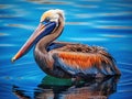 Pelican Lifestyle Royalty Free Stock Photo