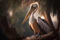 Pelican (Pelecanus onocrotalus)