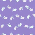 Pelican sitting seamless pattern. Background of sea birds