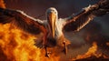 Explosive Wildlife: Pelican And Flames In Unreal Engine